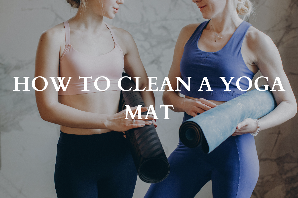 how to clean a yoga mat