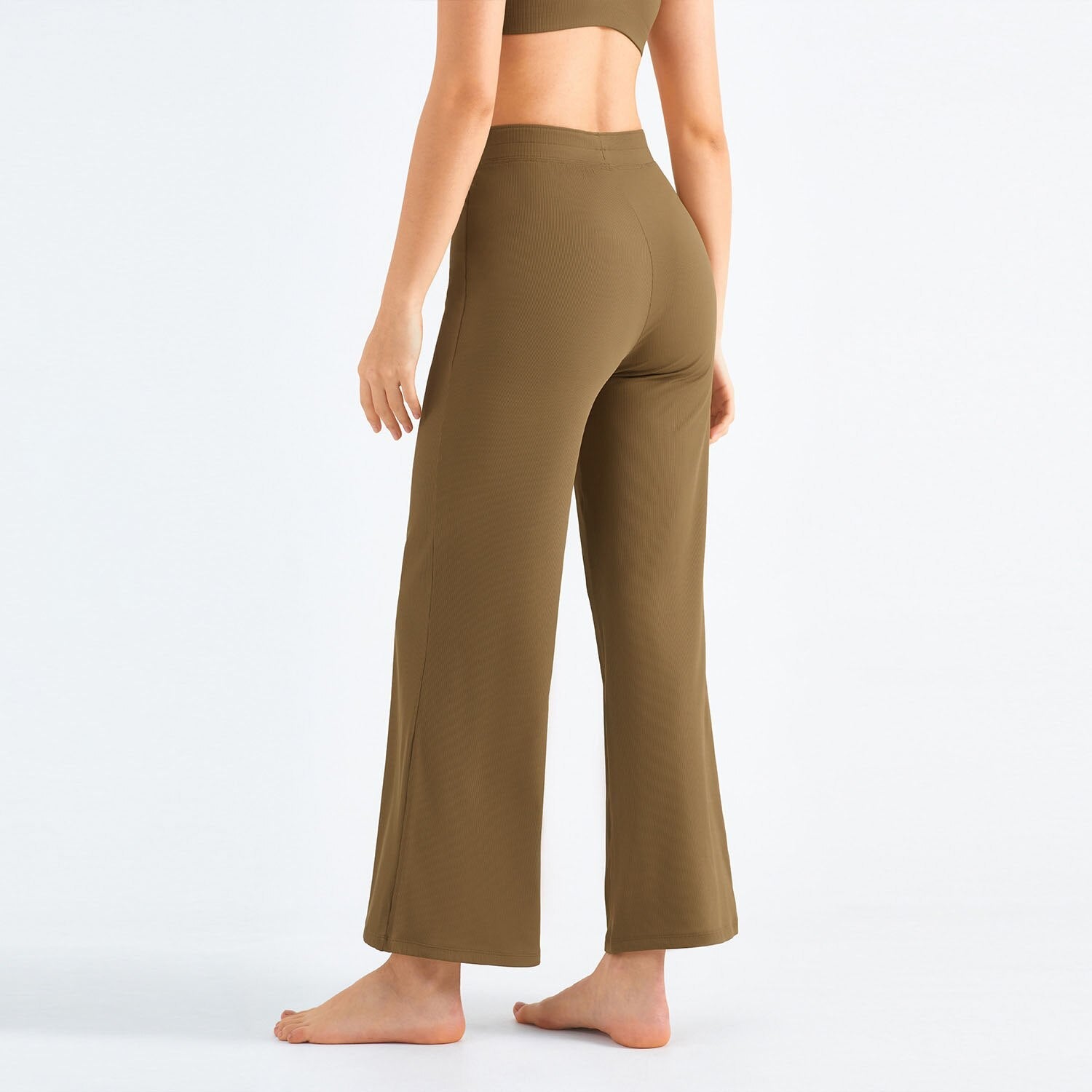 Ample Yoga Pants - Brown / S