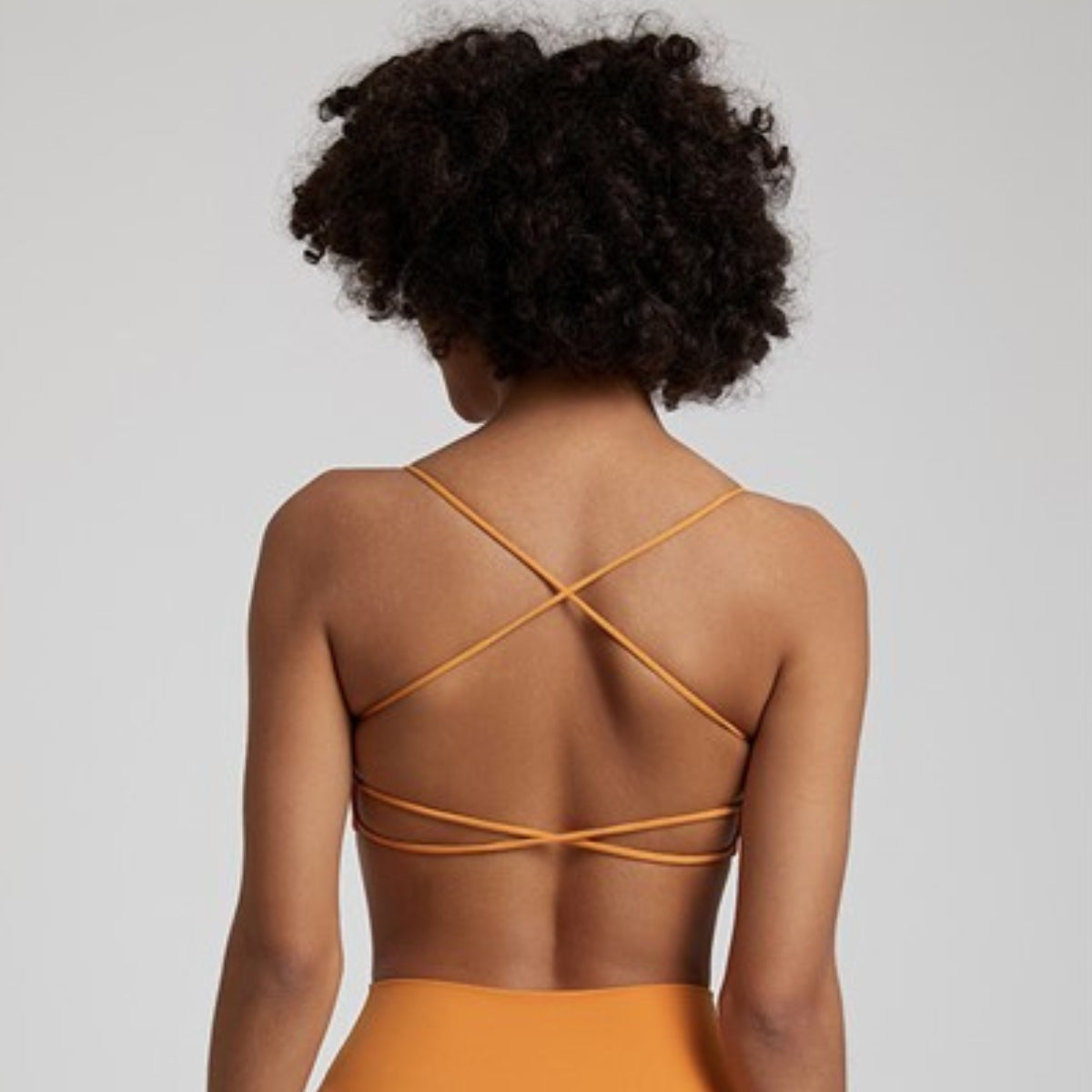 Sensual Yoga bra - orange / S