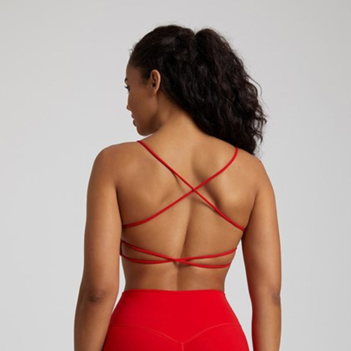 Sensual Yoga bra - red / S