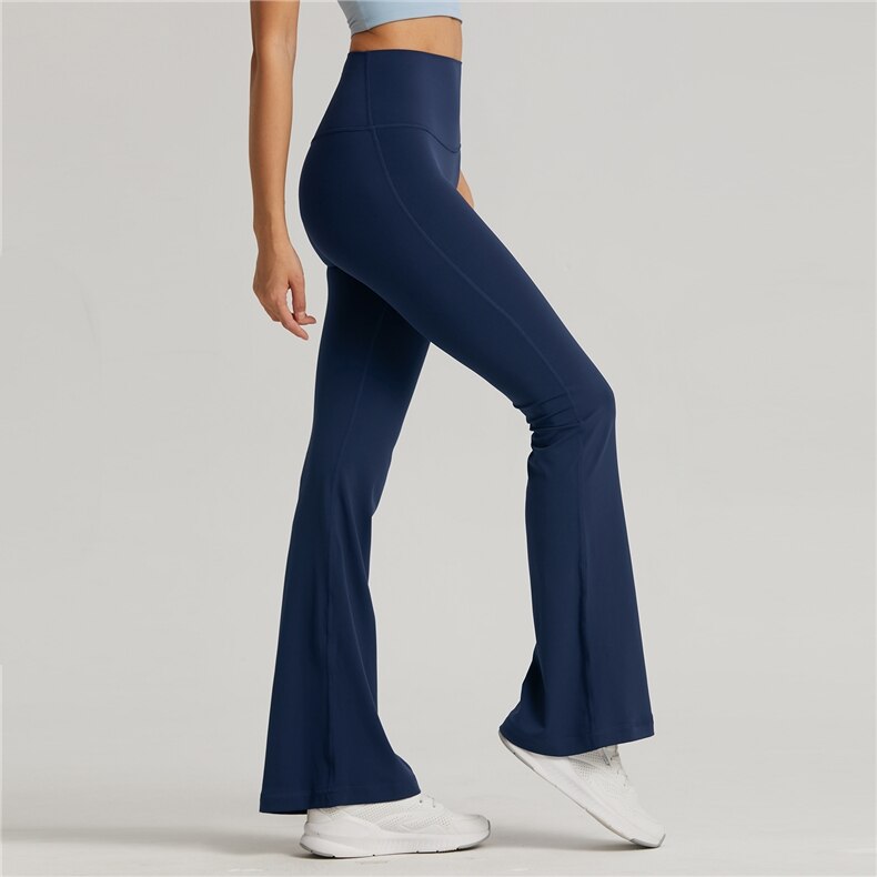 Women's Hatha Yoga Pants - Navy blue / Unique