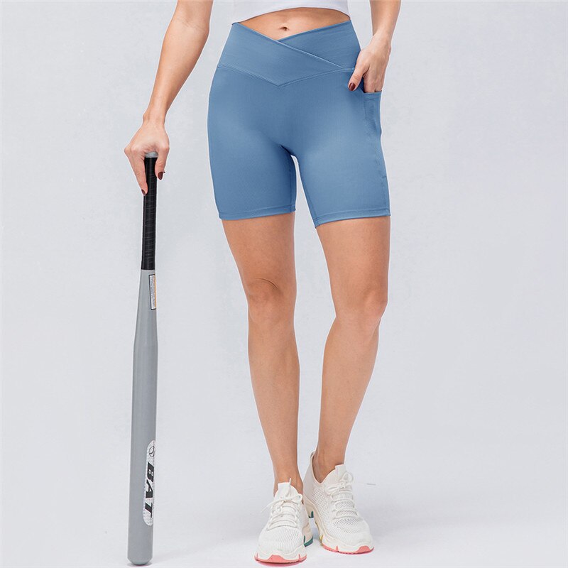 Bikram Yoga Short - Blue / S