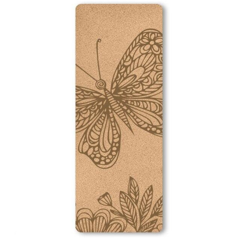 Papillon cork yoga mat - Papillon