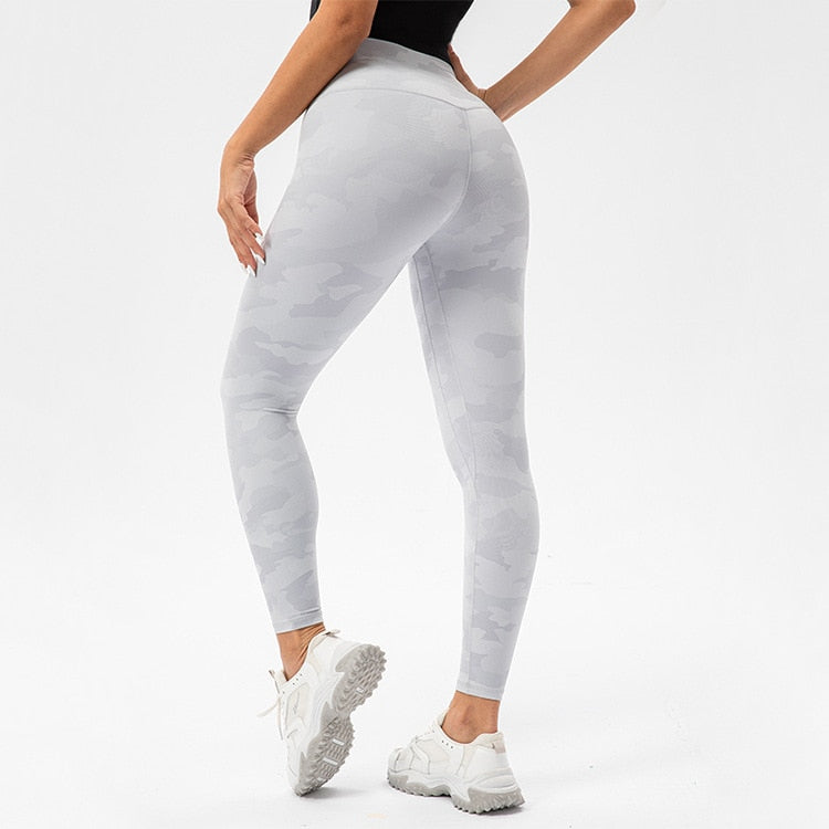 Military Yoga Legging - White / XS