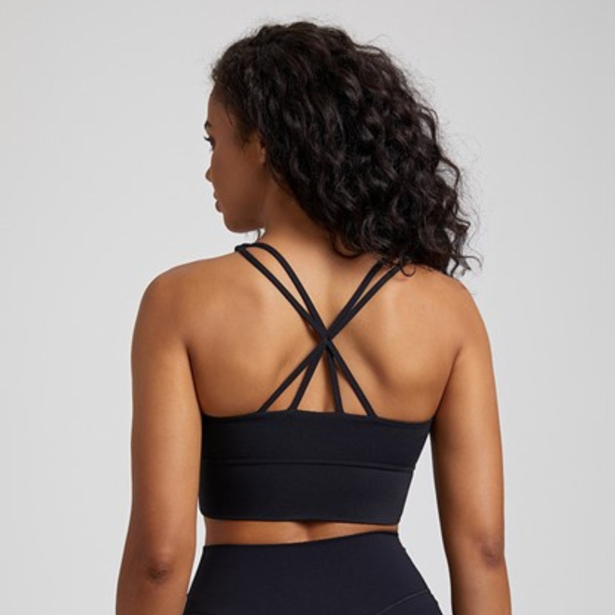 Yoga Namaste bra - black / S