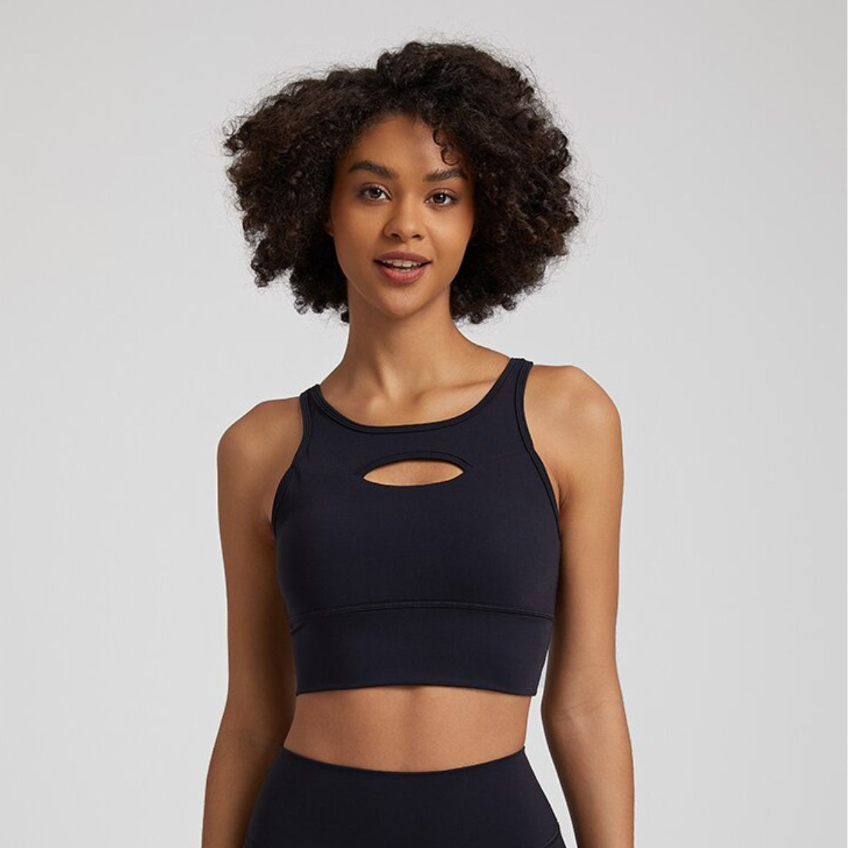 Ujjayi Yoga bra - black / S