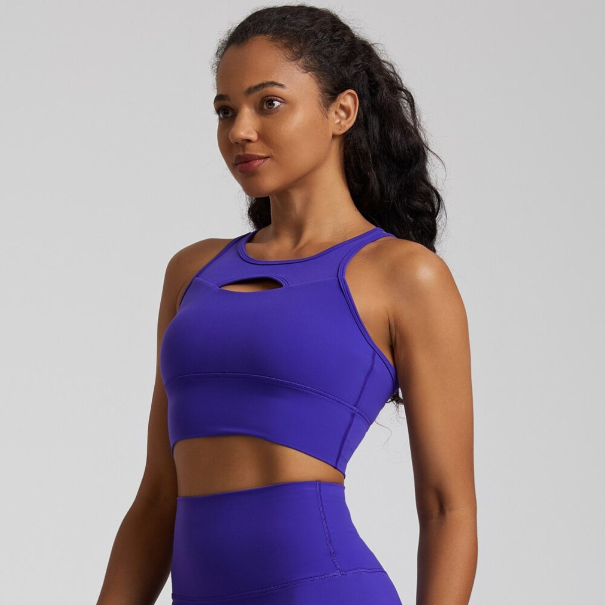 Ujjayi Yoga Bra - dark blue / S