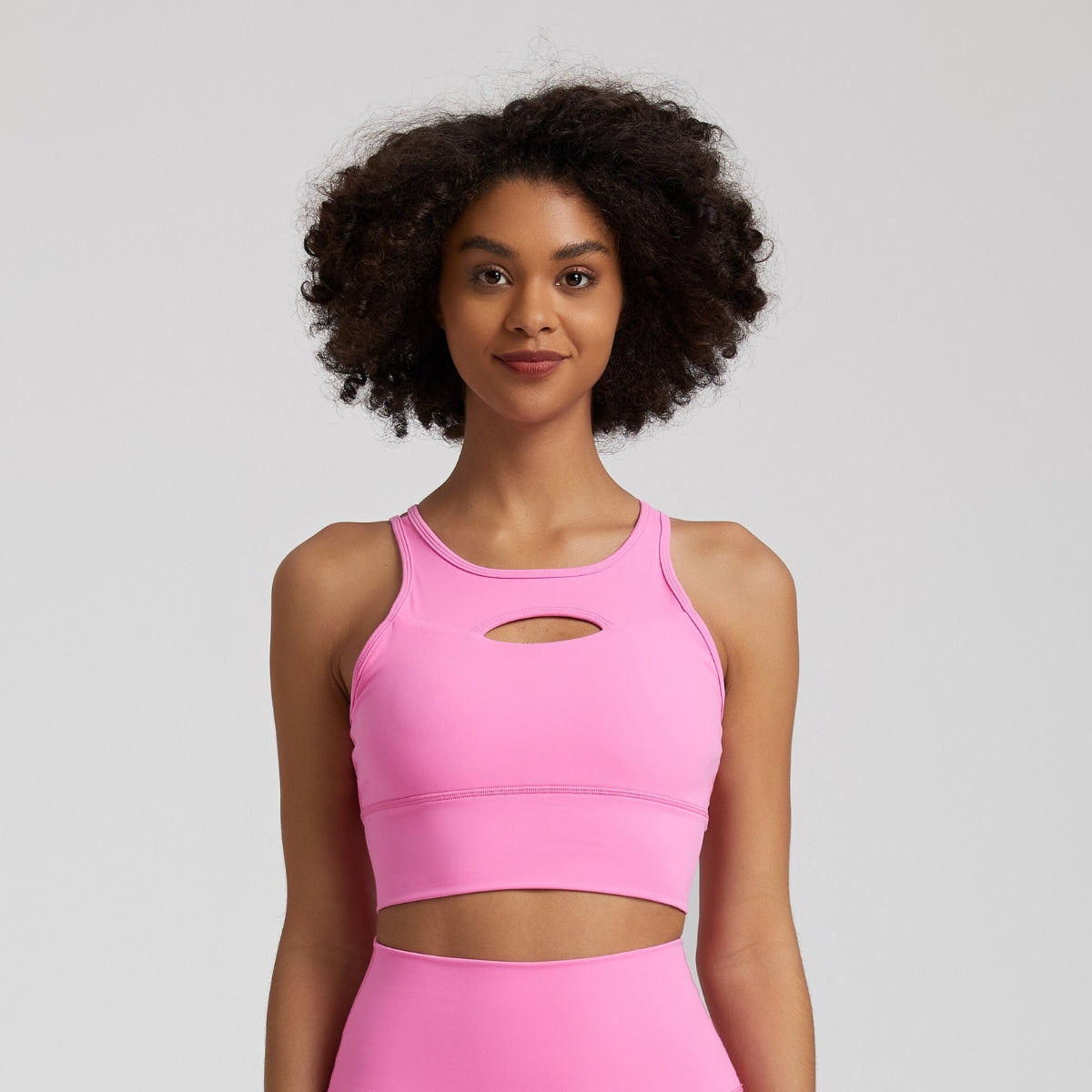 Ujjayi Yoga Bra - pink / S