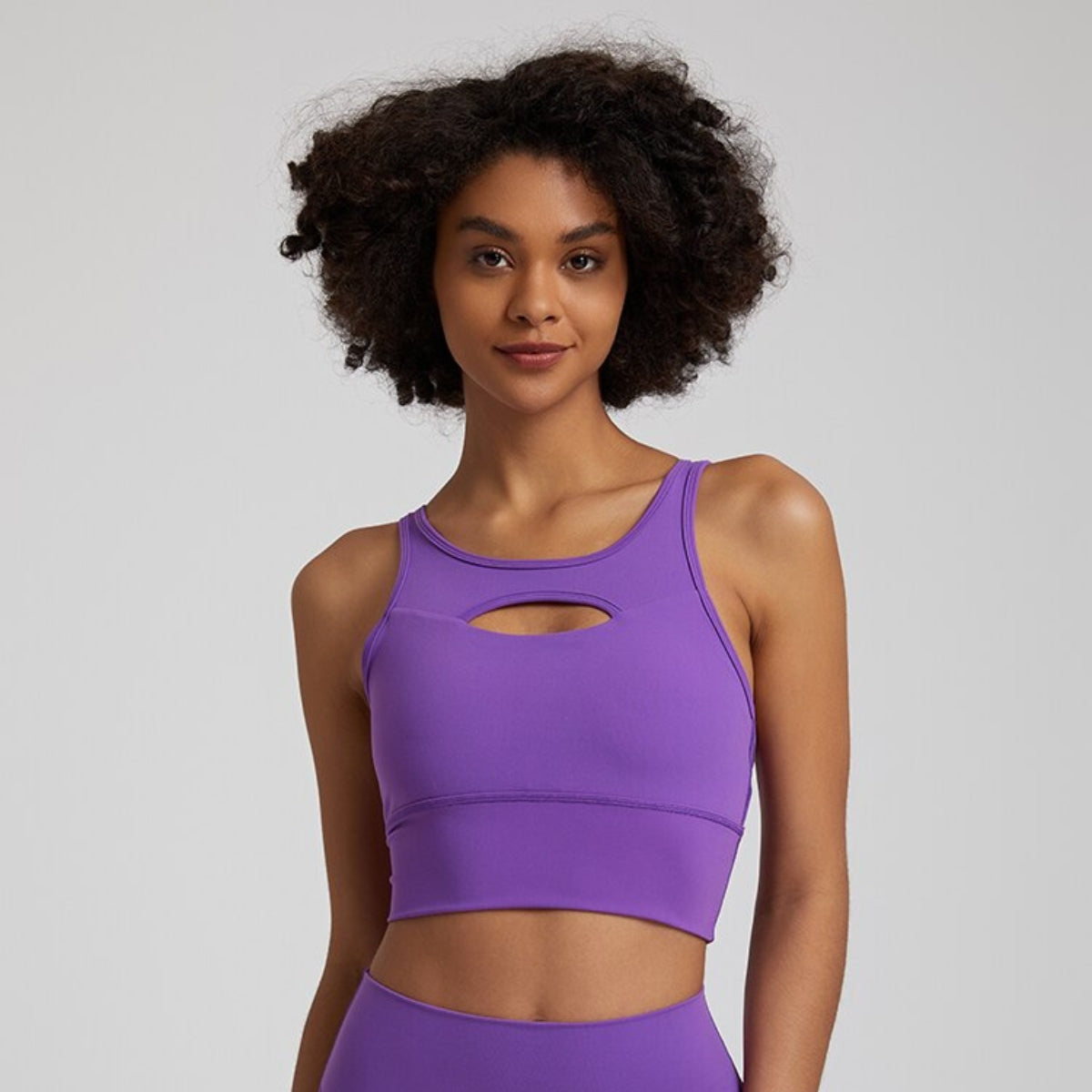 Ujjayi Yoga Bra - purple / S