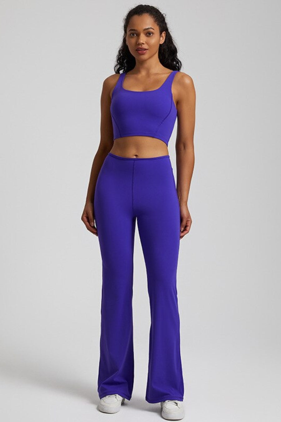 Yoga pants &amp; bra set - blue / S