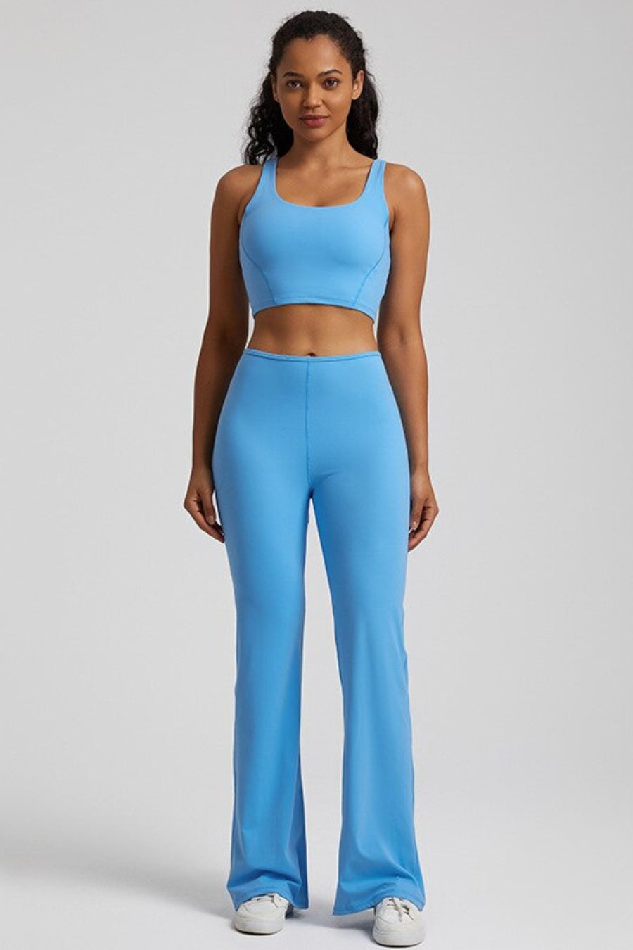 Yoga pants &amp; bra set - light blue / S