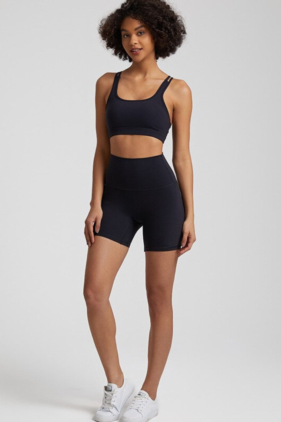 Sat Women's Yoga Set - black / S