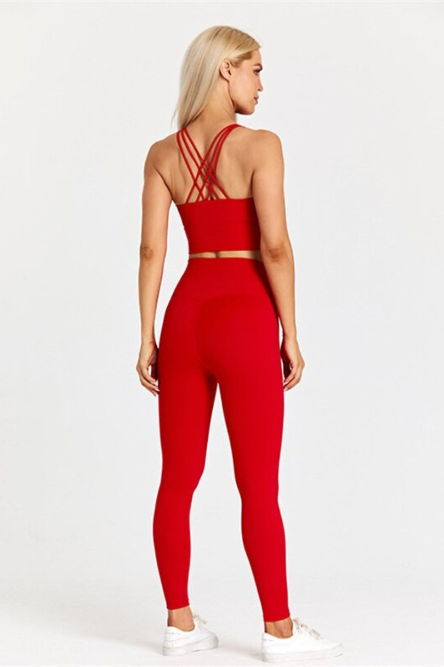 Yoga Om set - Red / S