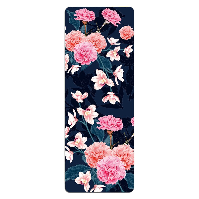 Ecological Yoga Travel Mat - Flowers