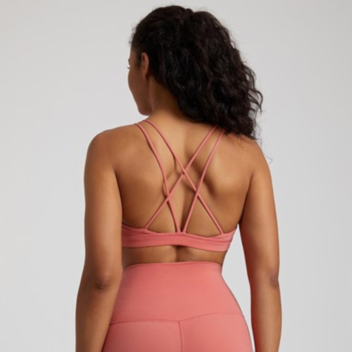 Yoga Yantra bra - pink / S