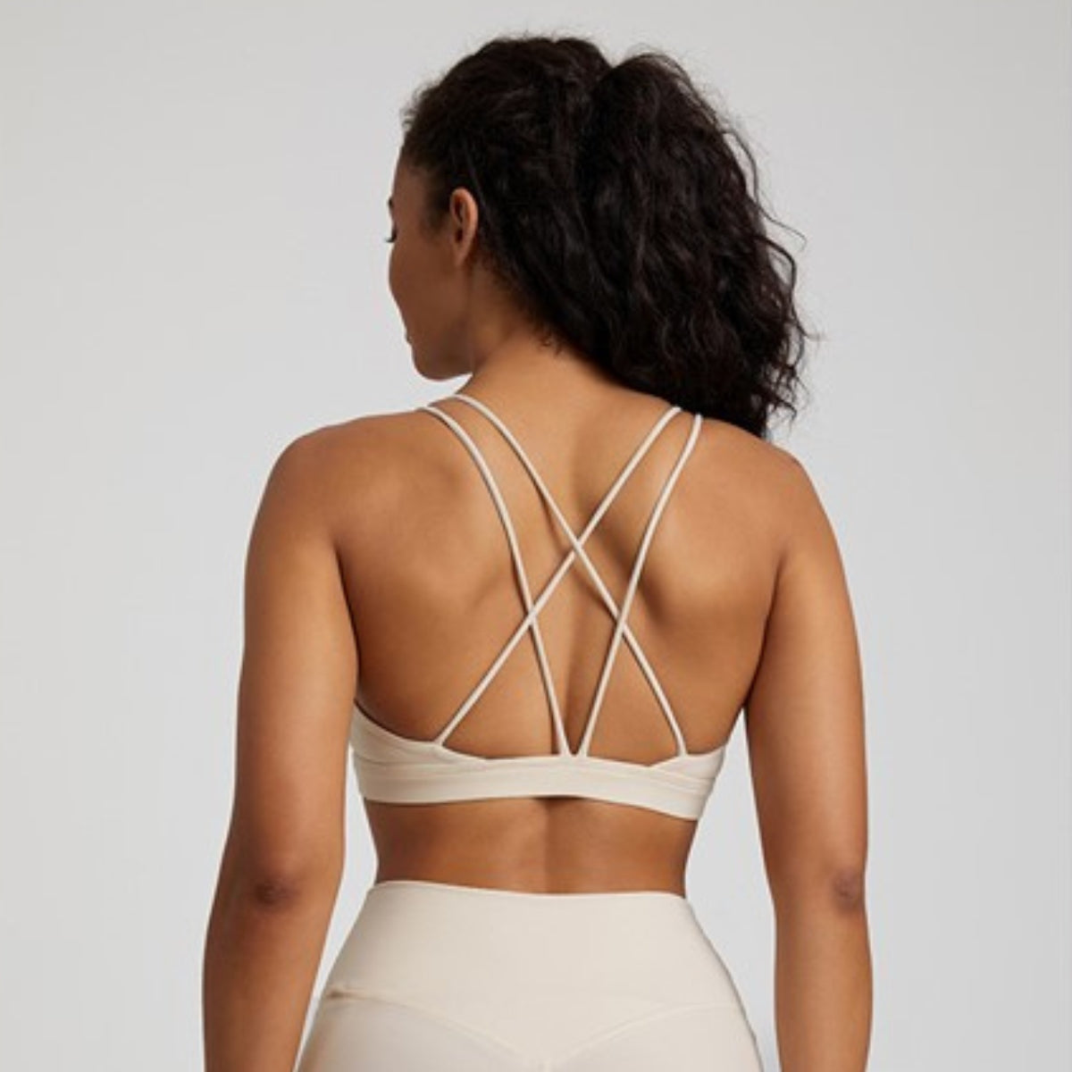 Yoga Yantra bra - white / S