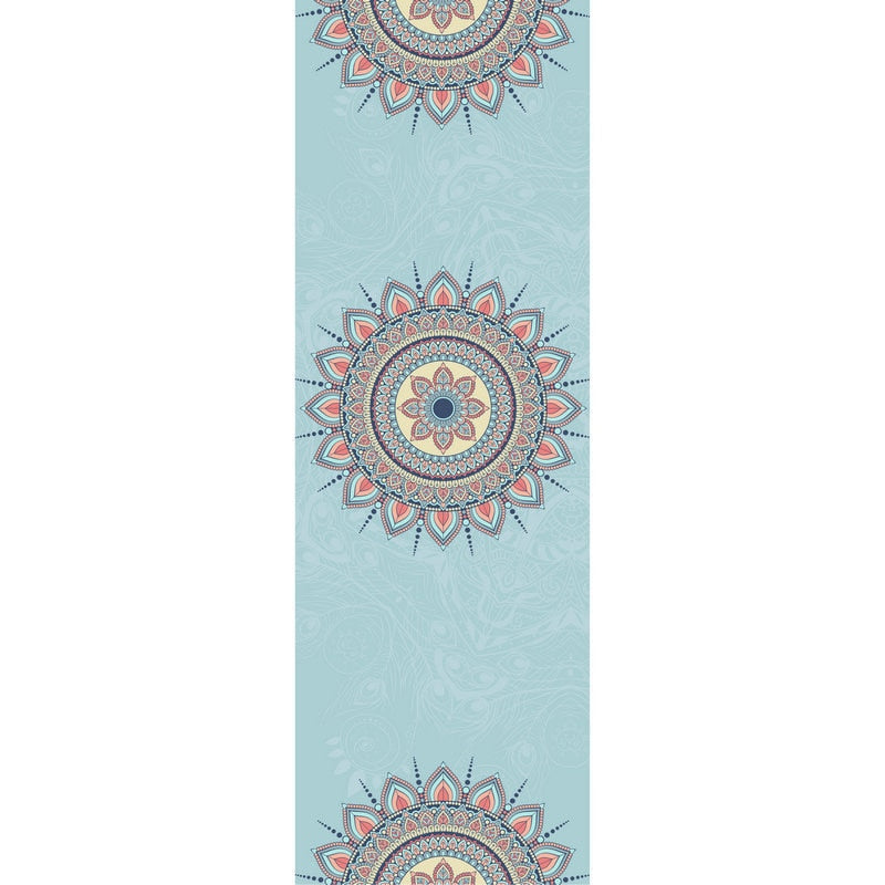 Towel Yoga Mat Mandala - Blue