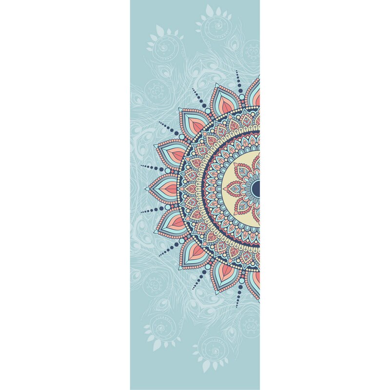 Yoga Mandala Towel - Blue