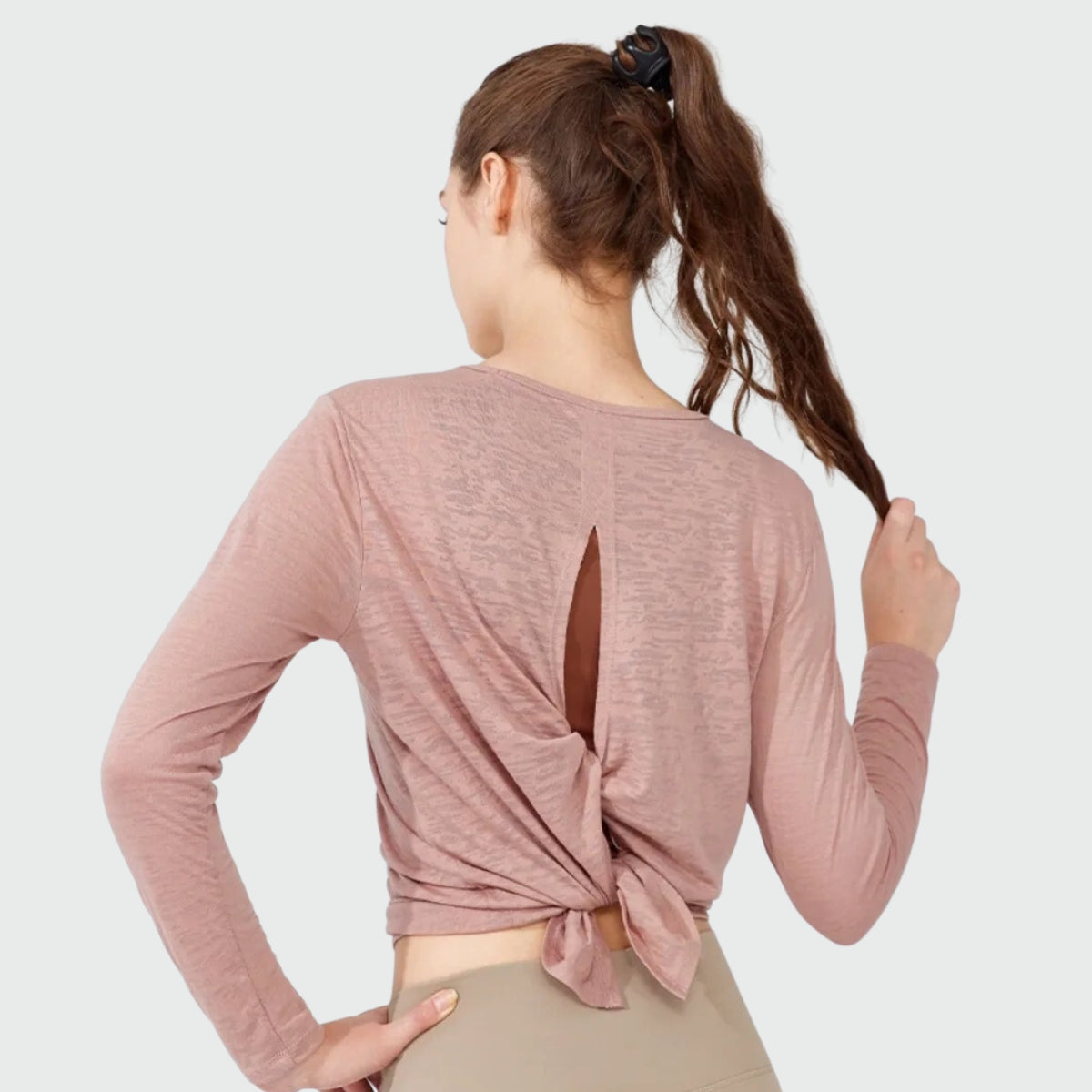 Jyoti Yoga sweater - pink / S