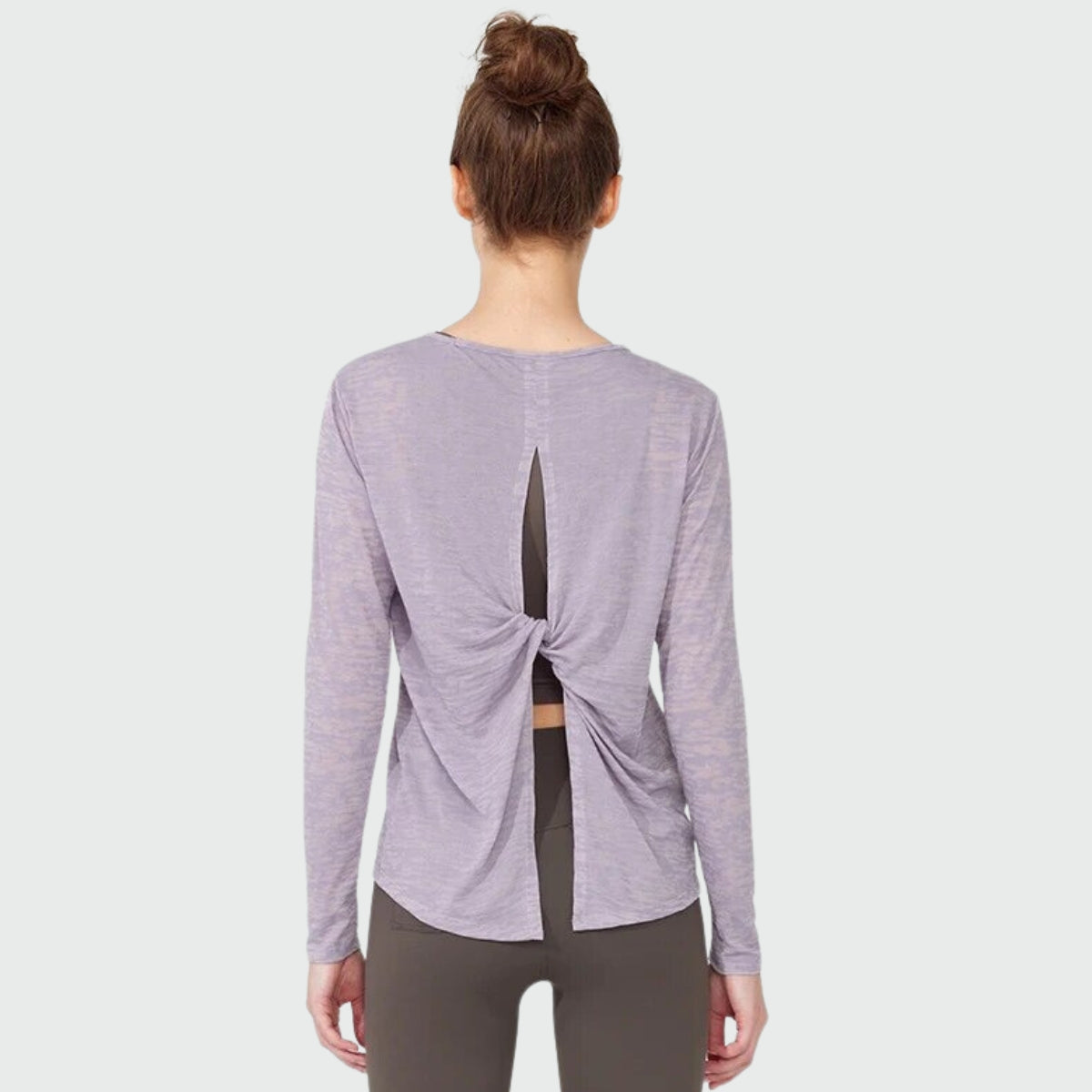 Jyoti Yoga sweater - purple / S