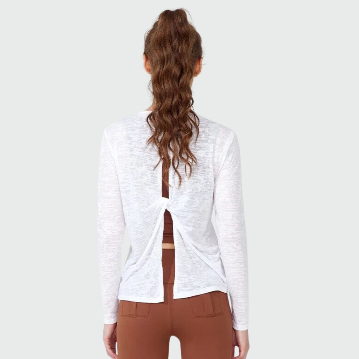 Jyoti Yoga sweater - white / S