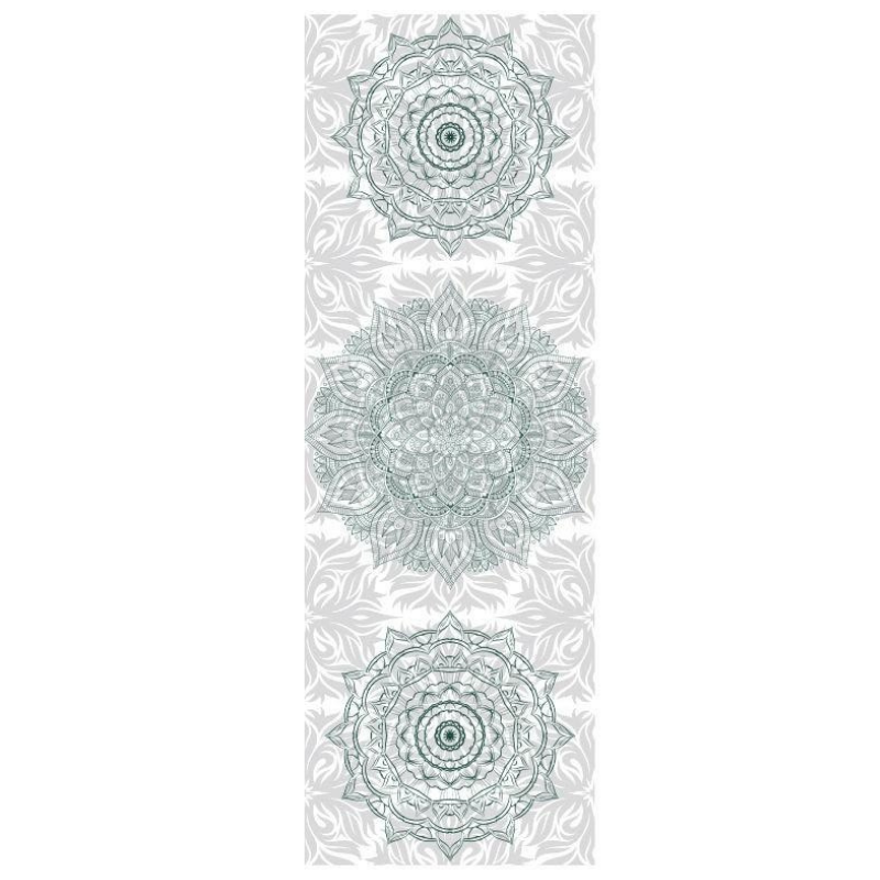 Large White Yoga Towel - White