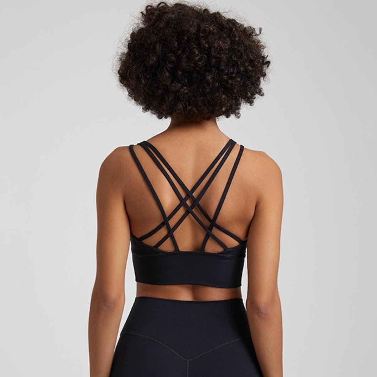 Yoga Flow bra - black / S