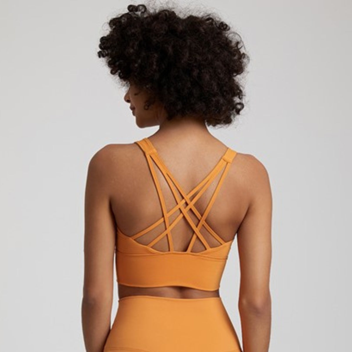 Yoga Flow bra - orange / S