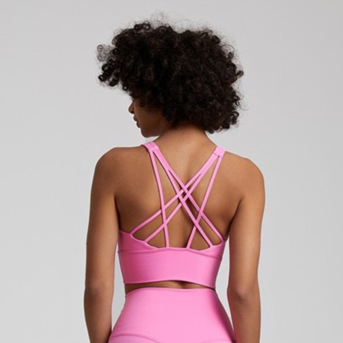 Yoga Flow bra - pink / S