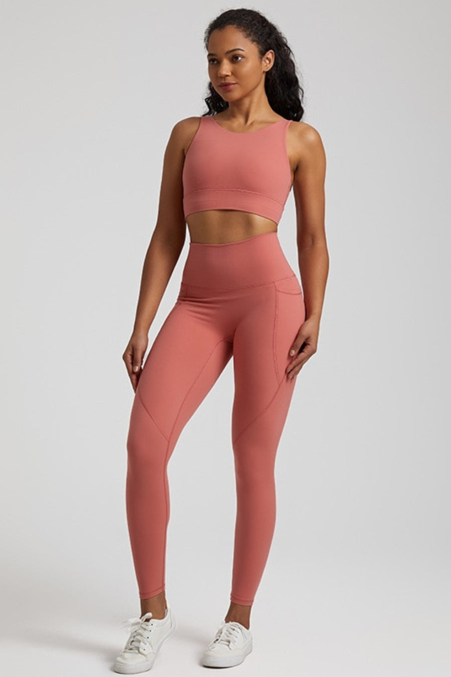 Yoga Legging &amp; Bra Set