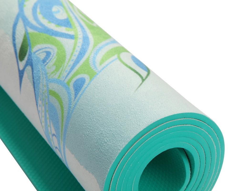 Geisha non-slip yoga mat - Grey