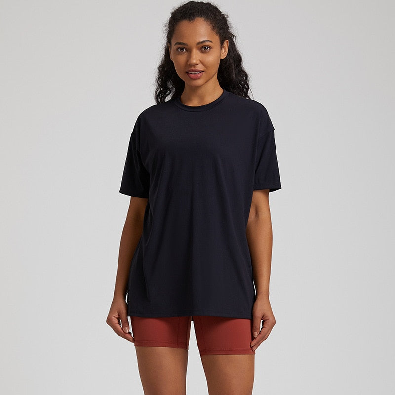 Yoga Ample T-shirt - black / S