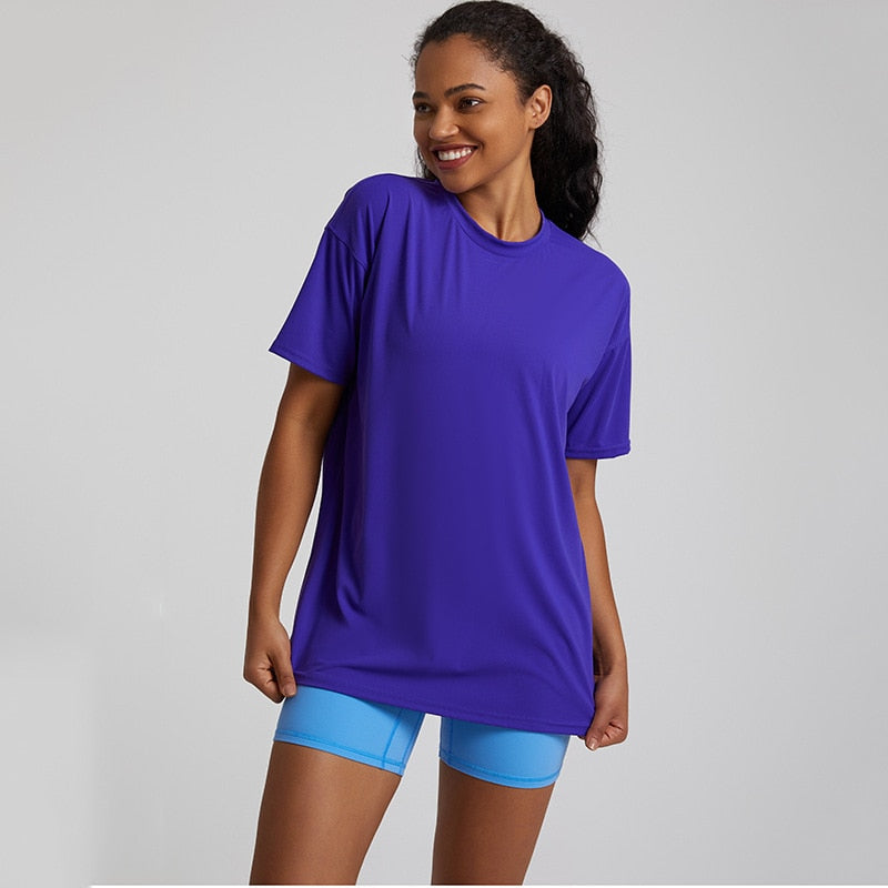 Yoga Ample T-shirt - dark blue / S