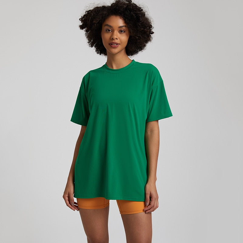 Yoga Ample T-shirt - green / S