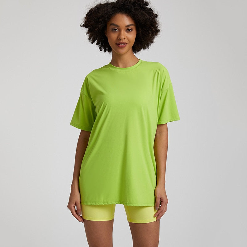 Yoga Ample T-shirt - light green / S