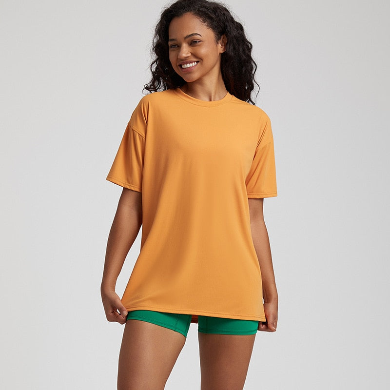 Yoga Ample T-shirt - orange / S