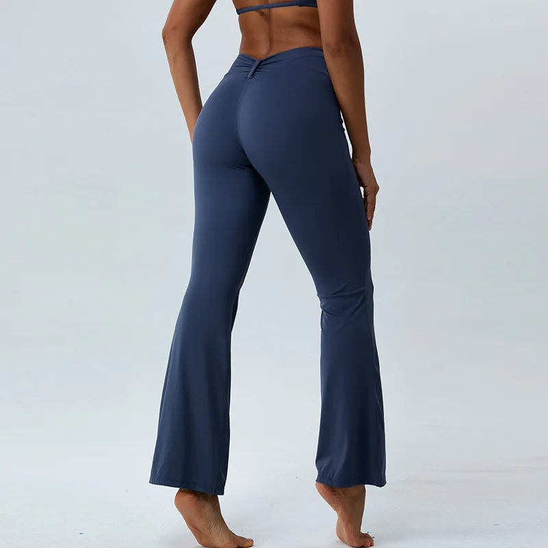 Yoga Flare pants - dark blue / S