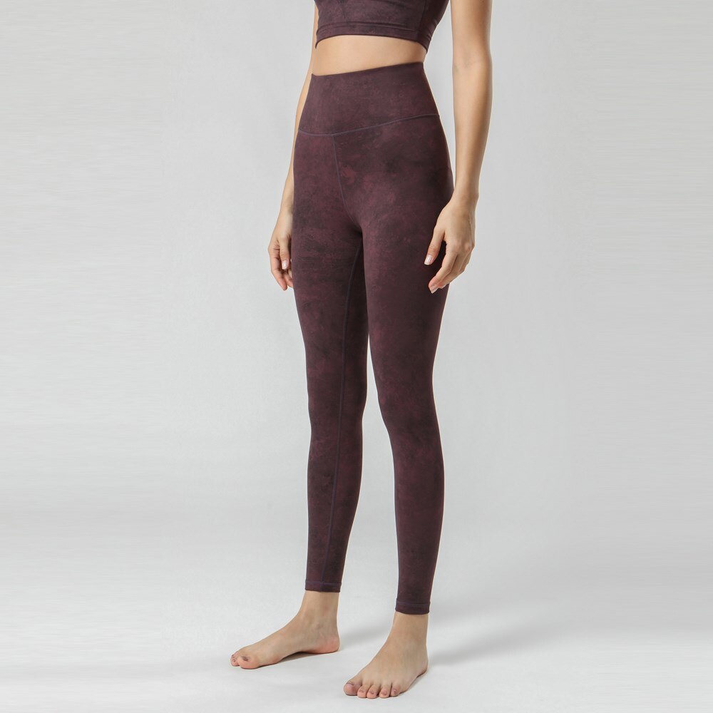 Yantra Yoga Legging - burgundy / S