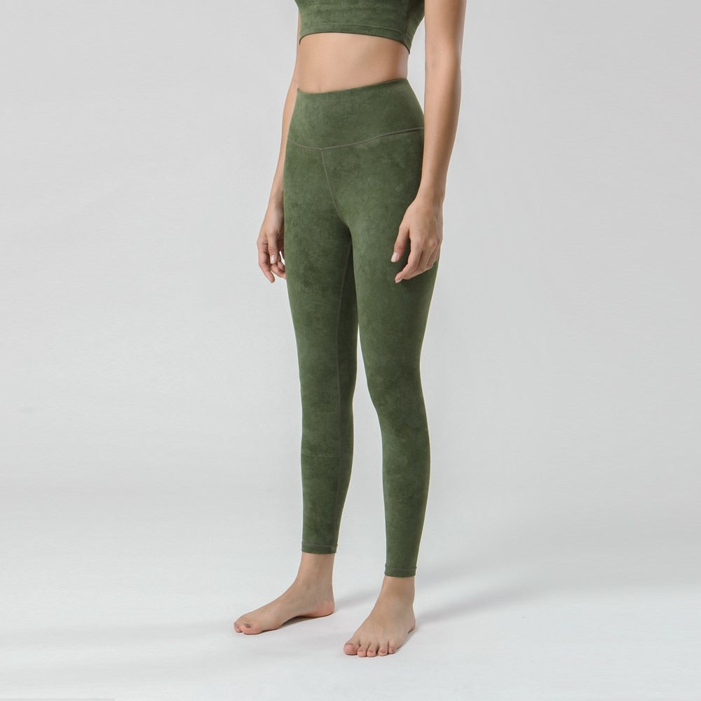 Yantra Yoga Legging - green / S