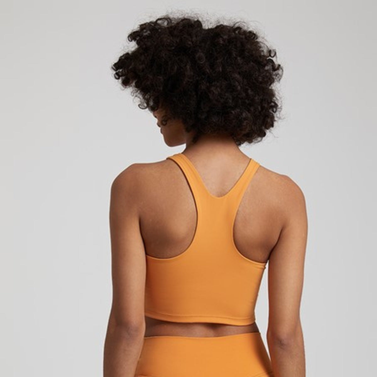 Yoga backswimming bra - orange / S