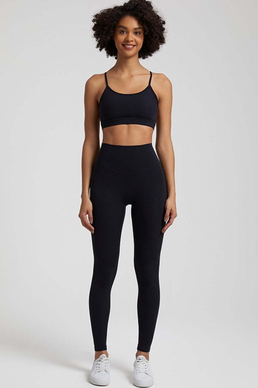 Sexy Women's Yoga Set - black / S