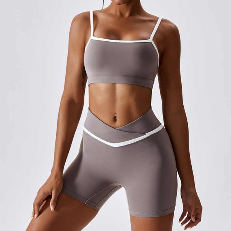 Yoga Short Bande Gainante Croise