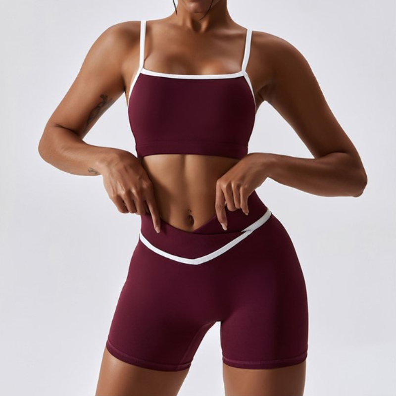 Yoga Short Bande Gainante Croise