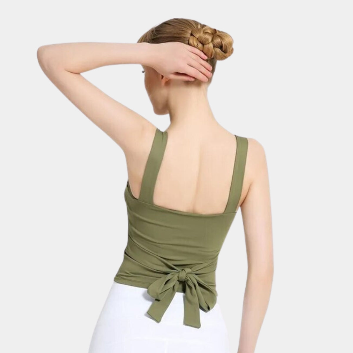 Vintage Yoga tank top - green / S