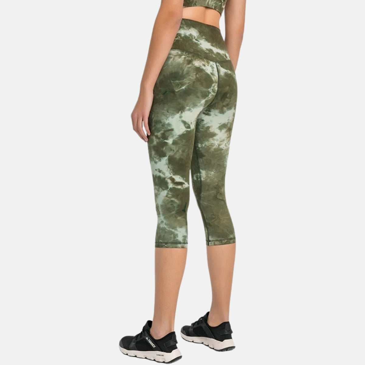 Yoga Tie &amp; Dye Legging Short