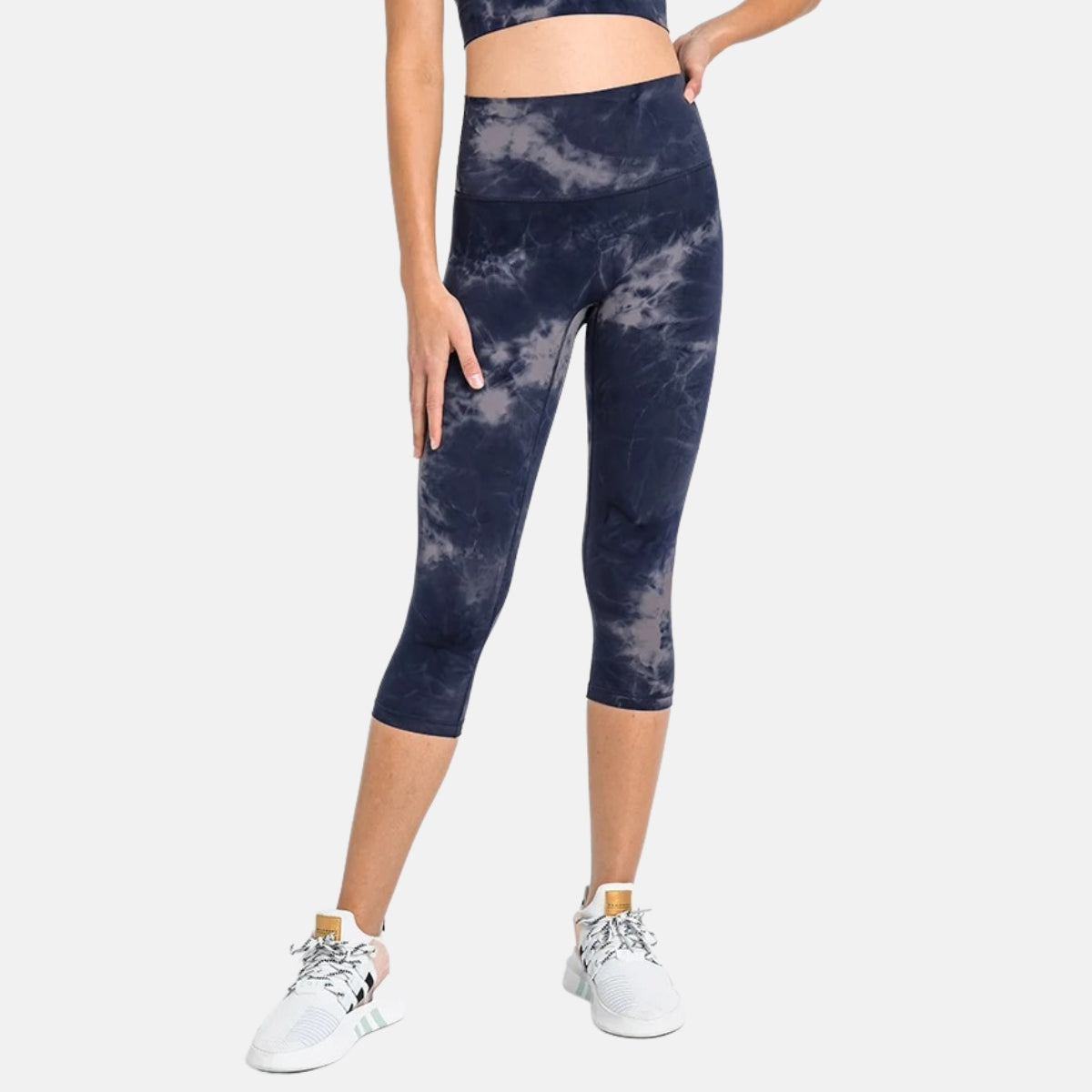 Yoga Tie &amp; Dye Legging Short