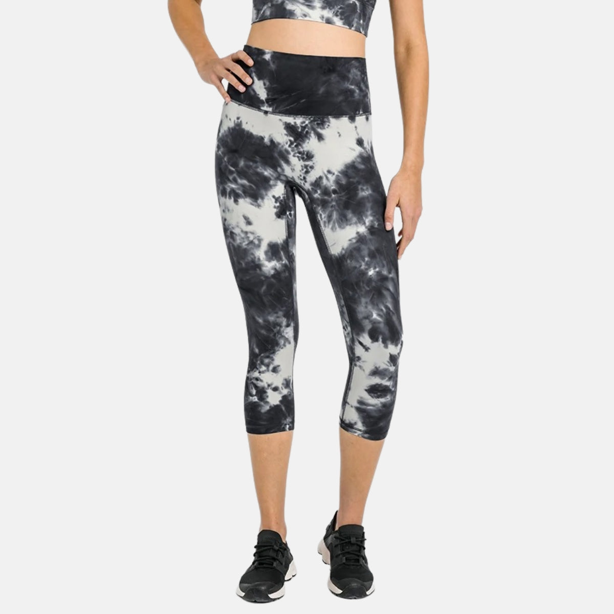 Yoga Tie &amp; Dye Legging Short