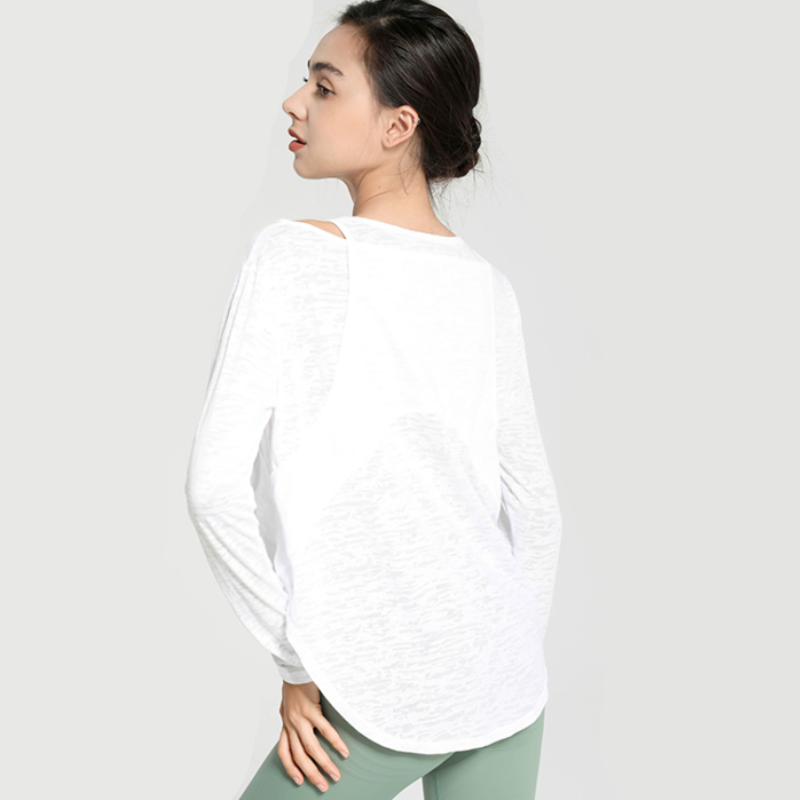 Semi-transparent Yoga Sweater