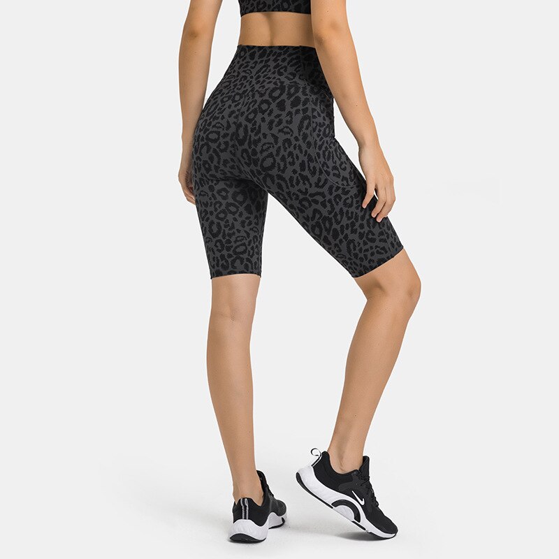 Leopard Yoga Short