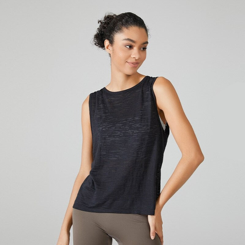 Yoga Ananda tank top - Black / S